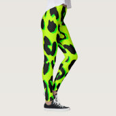 Luipaardprint Geel Leggings (Rechts)