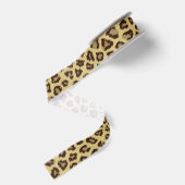 Luipaardprint Grosgrain Lint (Achterkant)