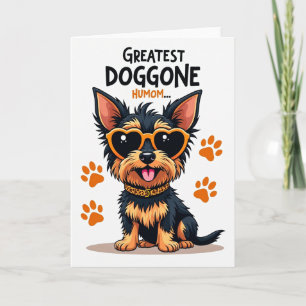 Luipaardprint Hond Moeder Kaart