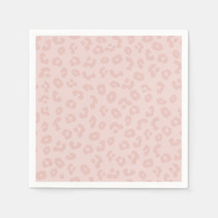 Luipaardprint in Roze Servetten