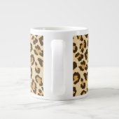 Luipaardprint Jumbo Koffiemok Extra Grote Mok (Achterkant)