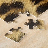 Luipaardprint Legpuzzel (Zijkant)