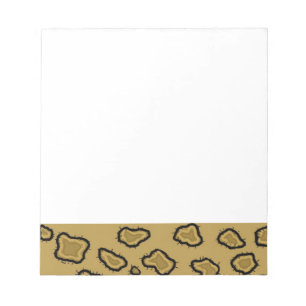 Luipaardprint Notitieblok
