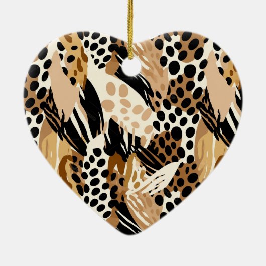 Luipaardprint Ornament (Achterkant)