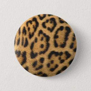 Luipaardprint Ronde Button 5,7 Cm