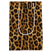 Luipaardprint Safari Feest ID1153 Medium Cadeauzakje (Achterkant)