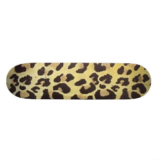 Luipaardprint Skateboard