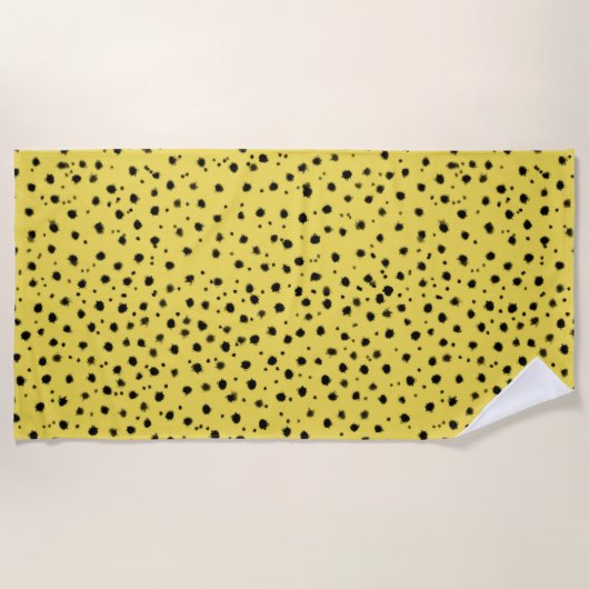 Luipaardprint Strandlaken (Voorkant)