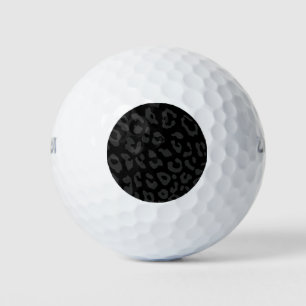 Luipaardprint Zwart Golfballen