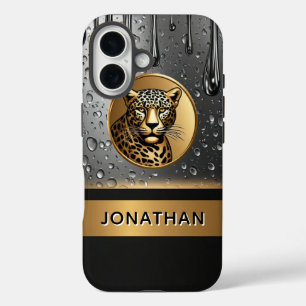 Luipaardsterkte Aangepast Ontwerp 🐆 iPhone 16 Hoesje