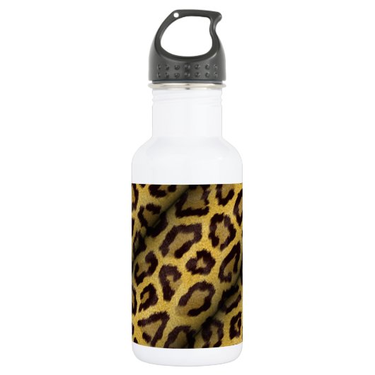 Luipaardvlekken Waterfles (Voorkant)