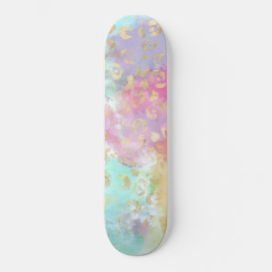 Luipaat verf serie ontwerp 2 skateboard