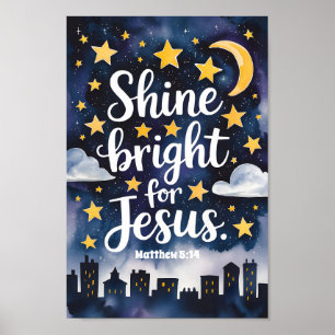 Luira brillamment pour Jésus décoration murale pou