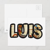 LUIS BRIEFKAART (Voorkant / Achterkant)