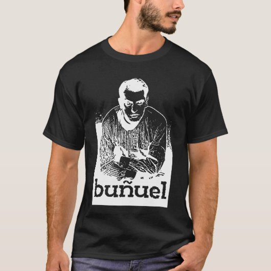 Luis Bunuel T-shirt - Donker (Voorkant)