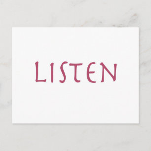 Luister Briefkaart