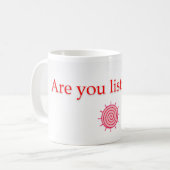 Luister je? mok (Voorkant links)