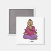 Luister Magneet (Voorkant / Achterkant)