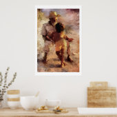 Luister naar de stille stem van de ervaring. poster (Keuken)