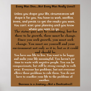 Luister naar deze Woorden, en Actie!! Poster