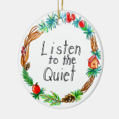 Luister naar het stille Ornament (Links)