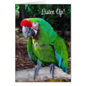 Luister naar het Wenskaart (Voorkant)