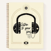 Luister naar je sol notitieboek (Voorkant)