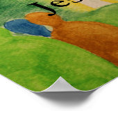 Luister naar Jezus Poster (Hoek)