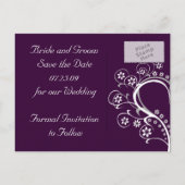 Luister naar Mijn Hart Save The Date Briefkaarten (Achterkant)