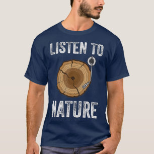 Luister naar Natuur wereldwijde klimaatverandering T-shirt