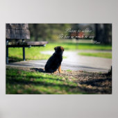 Luister naar Stilte Poster (Voorkant)