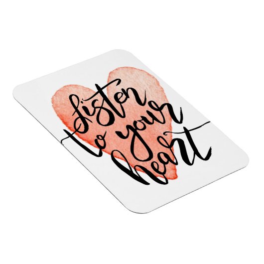 Luister naar uw hart Flexibel magneet (Rechterzijde)