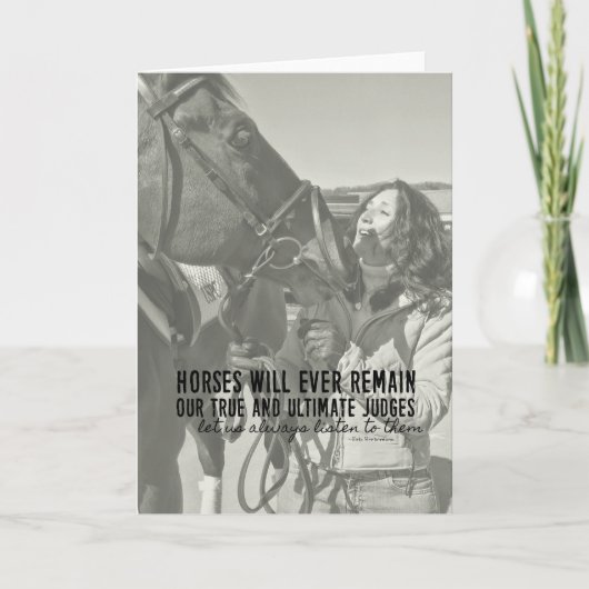 LUISTER NAAR WENSKAART BEDANKKAART (Voorkant)