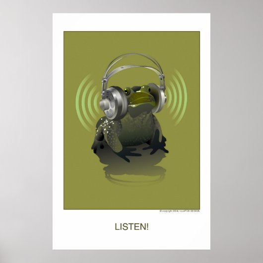 Luister Poster (Voorkant)