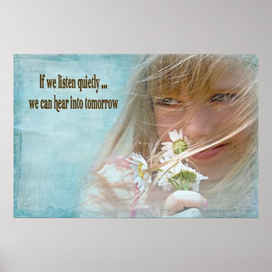 Luister rustig poster (Voorkant)