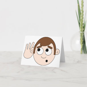 Luisterbriefkaarten Kaart