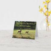 Luisteren naar de herder... Kaart (Gele Bloem)