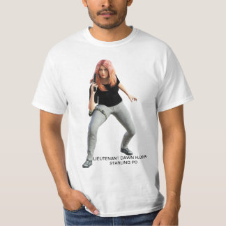 Luitenant Dawn Hudson nieuw T-shirt