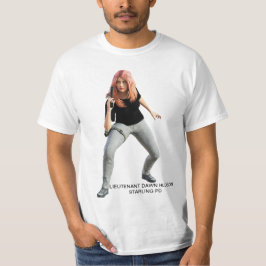 Luitenant Dawn Hudson nieuw T-shirt