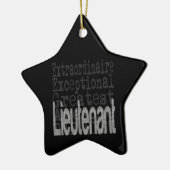 Luitenant-generaal Keramisch Ornament (Links)