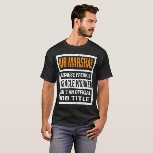 Luitenant-generaal omdat mirakelwerker grappige Ma T-shirt (Voorkant volledig)