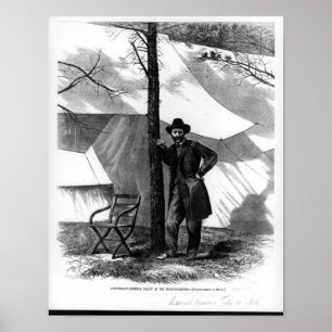 Luitenant-generaal Ulysses S.S. Subsidie Poster