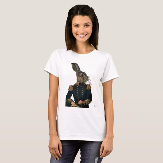 Luitenant Hare 2 T-shirt (Voorkant volledig)