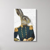 Luitenant Hare Canvas Afdruk (Voorkant)