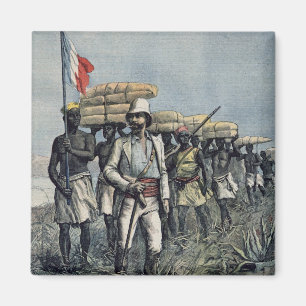 Luitenant Mizon op zijn missie van 1892 Magneet