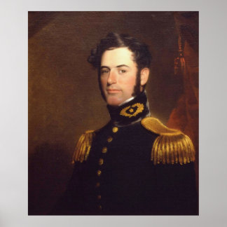 Luitenant van ingenieurs Robert E. Lee in 1838 Poster