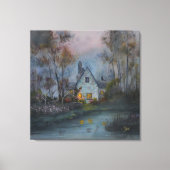 "Luiwige Dagen" Canvas Afdruk (Voorkant)