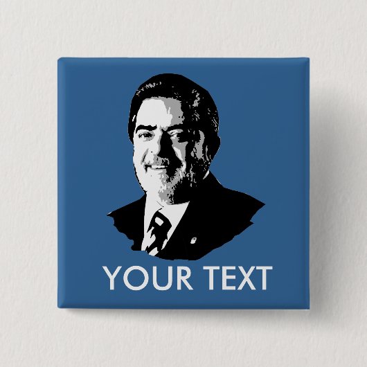 Luiz Inácio Lula da Silva Vierkante Button 5,1 Cm (Voorkant)
