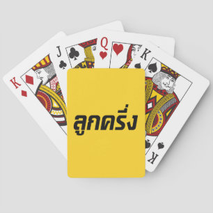Luk Kreung = Half Thai Half Farang Pokerkaarten
