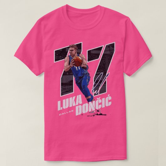 Luka Doncic Dallas Offset TShirt (Design devant)
